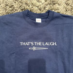 Six of Crowns 'That's The Laugh.' Sword Sweatshirt in Blue, Size L​​​​ Blue Size L Photo 1