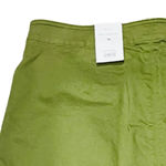 Free Assembly Women's Patch Pocket Mini Skirt Size 16 NWT Green Photo 8