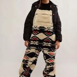 Free People NWT - Hit The Slopes Printed Salopette/Black Fairisle Combo SIZE: S Photo 0