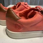 Trendy Pink and Brown Platform Sneakers Size 7 Photo 3