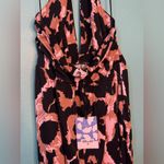 Diane Von Furstenberg  leopard cheetah jumpsuit halter neck Photo 5
