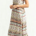 O'Neill  Women’s Tank Floral Maxi Sundress Size Small‎ Byron Mixed Print Ruffles Photo 0