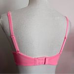 Victoria's Secret • Bright Pink Lace Rhinestone Padded Demi Bra Photo 6