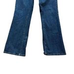 Garnet Hill  Dark Wash Blue Bootcut Cotton Spandex Y2K Tall  Jeans SZ 10 #2022 Photo 2