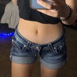 Miss Me Bedazzled Jean Shorts Photo 0