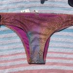 Raisin's  Swimwear Purple Bikini Bottoms Large NWT Photo 0
