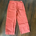 Madewell  slim emmett wide leg crop pants Photo 4