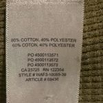 TNA Small Tie Dye Hoodie Thermal Waffle Knit Ice Dye Geo Stretch Stretchy Hippie Green Photo 9