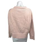 Everlane Pink The Soft Cotton Square Crew Long Sleeve Pullover Sweater Top Sz M Photo 1