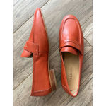 Talbots Classic Cassidy Loafers Burnished Leather Cognac Burnt Orange 10 M Shoe Photo 1