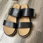 Aquatalia  Mae Water Resistant Espadrille Slide Sandal Women's Black Size 9 Photo 1