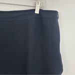 Lafayette 148 Bleeker Dark Blue Woven Trouser Dress Pants Size 16 Photo 3