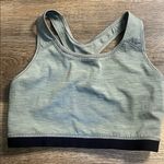 Nike Dri Fit Women’s Grey Racerback Athletic Sports Bra Size XL Photo 9