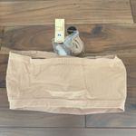 Truekind Strapless Bandeau Bra Beige XL Seamless Comfort Tan Photo 2