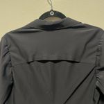 Athleta Interstellar Blazer, Zip Pocket, Snap Closure, Black, Size 10 Photo 11