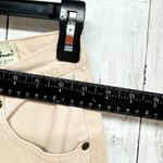 Eddie Bauer Jeans Women 6 Cream Relaxed Straight Cotton 5-Pocket Design Utility Photo 3