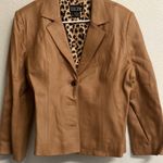 FINAL MARKDOWN Belle sport leather blazer large Photo 4