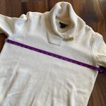 CHAPS VTG  100% Cotton Knit Turtle Neck with Horn Button Photo 9