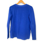 Talbots | XS | V-Neck Ribbon Trimmed Ribbed Knit Easy Chic Cardigan Sweater Photo 5