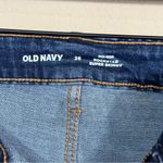 Old Navy NEW Plus Size Rockstar Super Skinny Mid Rise Jeans 26 Dark Wash Stretch Photo 8