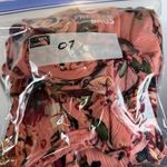 Bluiyv Young Contemporary Romper Dress Pink Floral Long Sleeve Small Photo 9