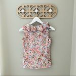 Ralph Lauren Lauren  Floral Print Blouse Pink Sz Small Photo 4