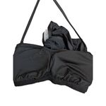 J Crew Ruched one piece black swim suit size 6 Photo 4