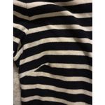 Talbots  Women’s Large Black White Knit Pull-On Stretch Dress Work Office Casual Photo 2