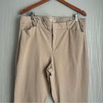 Old Navy Pixie Pants Women’s Sz 18 High Rise Tan Skinny Stretch Business Casual Photo 1