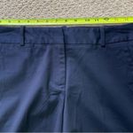 Talbots  Mid Rise Navy Chino Minimalist Modest Shorts 2 Photo 2
