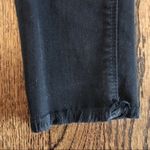 Road to Awe RtA Raven Raw Hem High Waisted Jeans Black Size 28 Photo 2