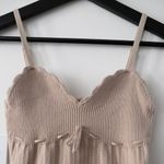 Aritzia  Wilfred Soloist Sweetheart Knit Tank Top Beige Women's Size Medium Photo 2