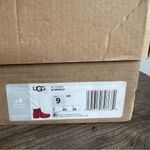 UGG  Droplet Waterproof Samba Red Women's Boot Size 9 #B1587 Photo 1