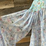 POL Floral Lace Sheer Long Sleeve Top Size Small Photo 4