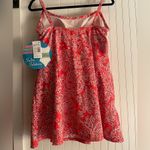 Swim Solutions Bust Support, Thigh Minimizer,Tummy Control Bathing Suit White Size undefined Photo 3