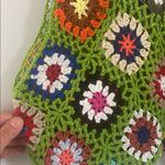 Handmade Crochet Bag Green Photo 5