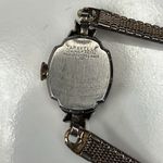 Caravelle Vintage 10k Rolled White Gold  Gold Women’s Wind Up Estate Watch Photo 6