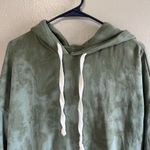 Aerie [] Tie Dye Green Comfy Oversized Lounge Sweatshirt- Medium Photo 3
