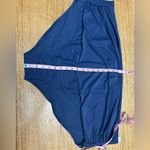 Universal Standard  NWT Swim ruched side brief in navy blue sz 3XL Photo 3