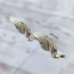 Vintage Clip On Earrings Large Gold Tone Photo 7