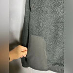 Nike Women's Sherpa Black Cowel Neck Long Sleeve Sweatshirt Size Small Photo 3