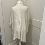 Elan NWOT  Cross Front Mock Neck Poncho Sweater Photo 2