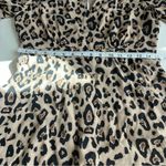River Island Tea romper in leopard print long sleeve romper size 10UK Photo 14