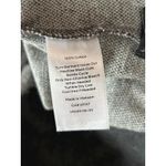 T by Talbots Womens Fair Isle Knit Cowl Neck Long Sleeve Sweater Gray Size XS Black Photo 2