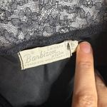 Vtg Barbizon black lacy slip Size M Photo 2