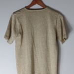 Patrick Tricot M Gold Shimmering Pullover Top Size M Photo 1