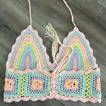 Nectar Clothing Crochet Halter Tank Top Photo 4