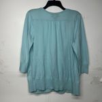 Lane Bryant  Women’s Cardigan Light Blue Size 18/20 Button Front 3/4 Sleeve Photo 7