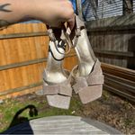 Franco Sarto  RANIA Womens High Heels Sandals Glitter Pumps size 7 wedding guest Photo 5