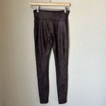 Spanx  brown faux leather snake skin legging Photo 7